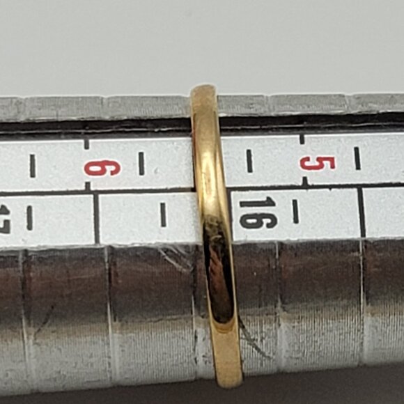 Vtg. PSCO 10K Solid Yellow Gold Orange Citrine Ring Size 5.5 Heirloom Floral - Picture 4 of 7